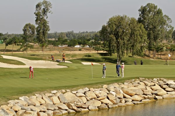 Hole 7 green